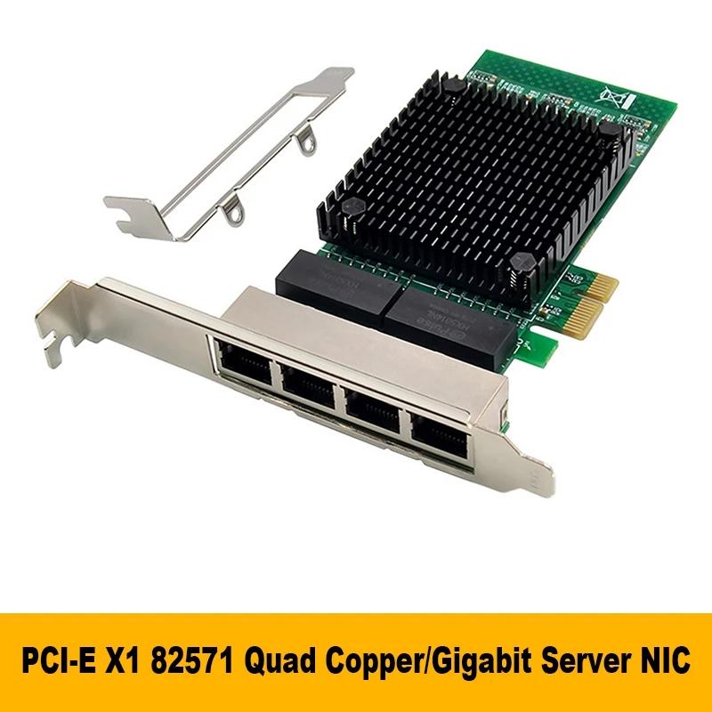 PCI-E X1 ⰡƮ Ʈũ ī, 82571GB 4 Ʈ  Ʈũ ī, EXPI9402PT ⰡƮ Ʈũ ī